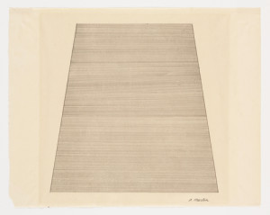 Agnes Martin, Mountain, 1960